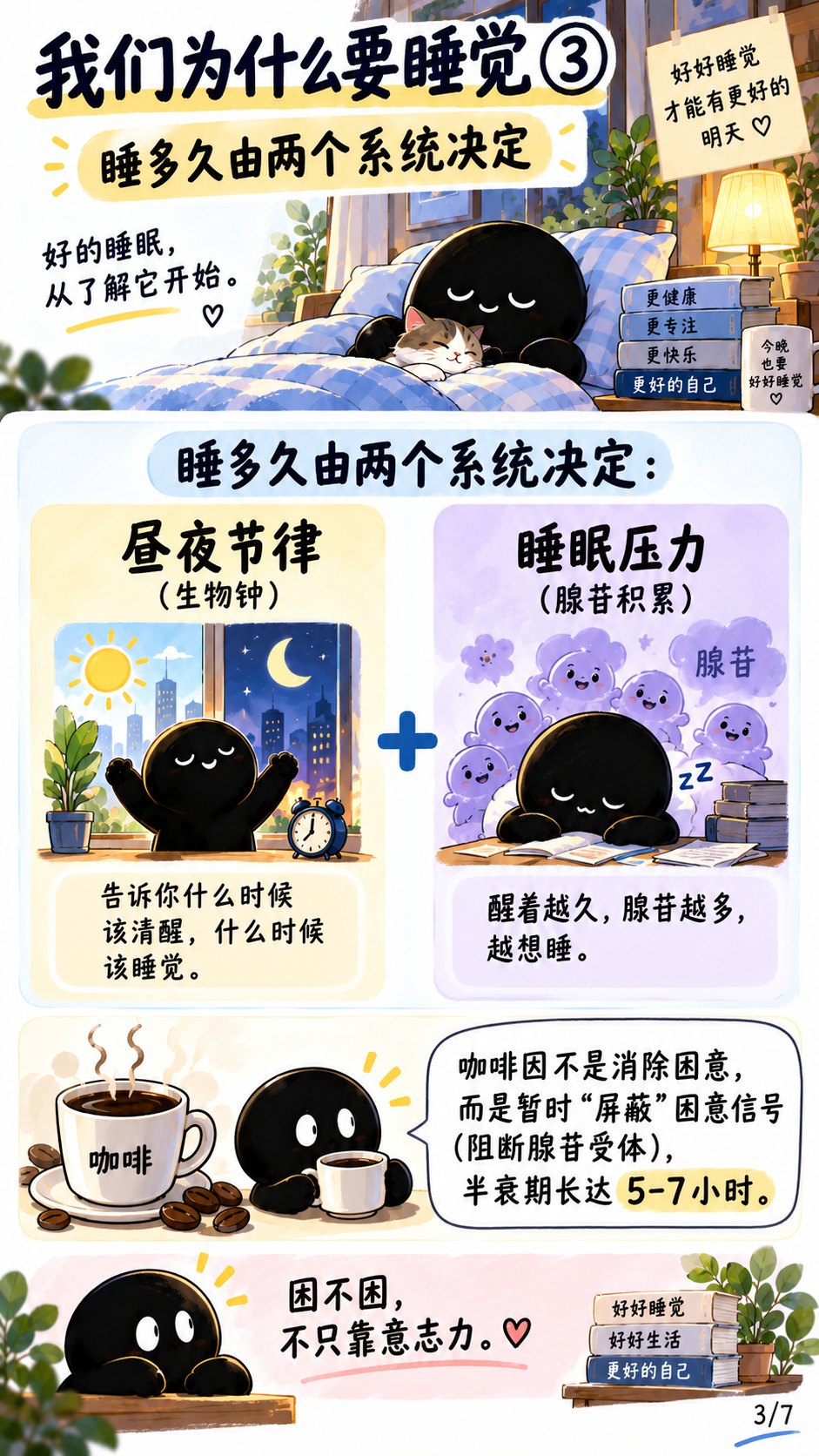 知识卡 1：睡多久由两个系统决定（封面）