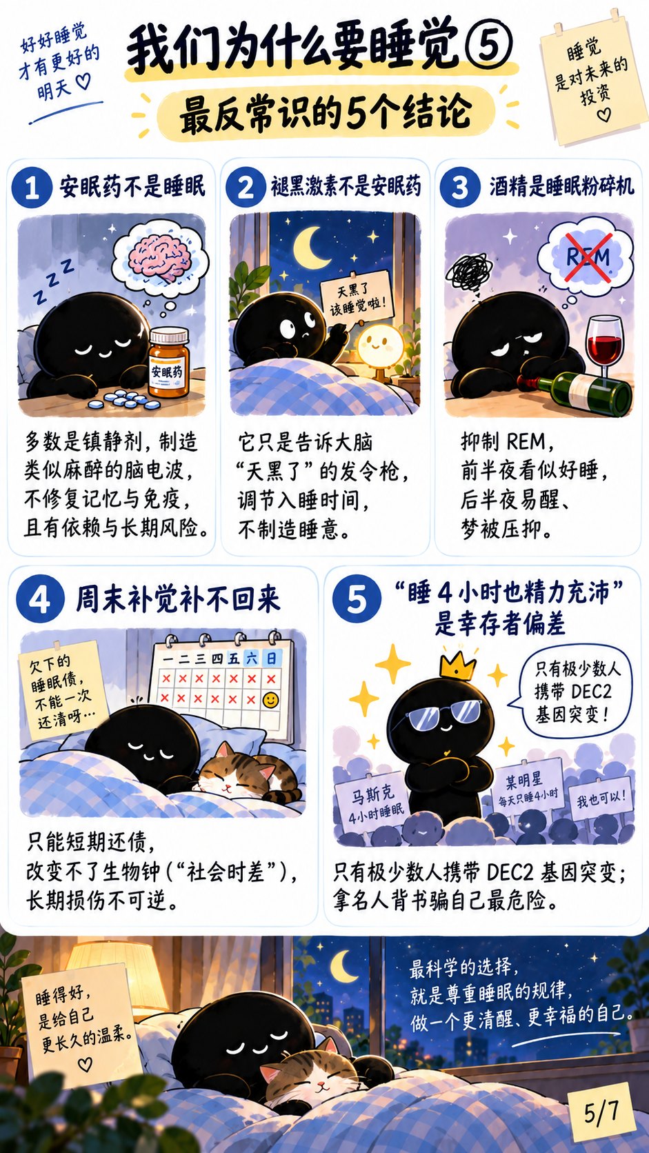 知识卡 5：最反常识的 5 个结论